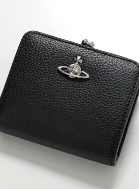 日本直邮Vivienne Westwood 女士纯素皮革 Orb 迷你钱包FR PKT (5