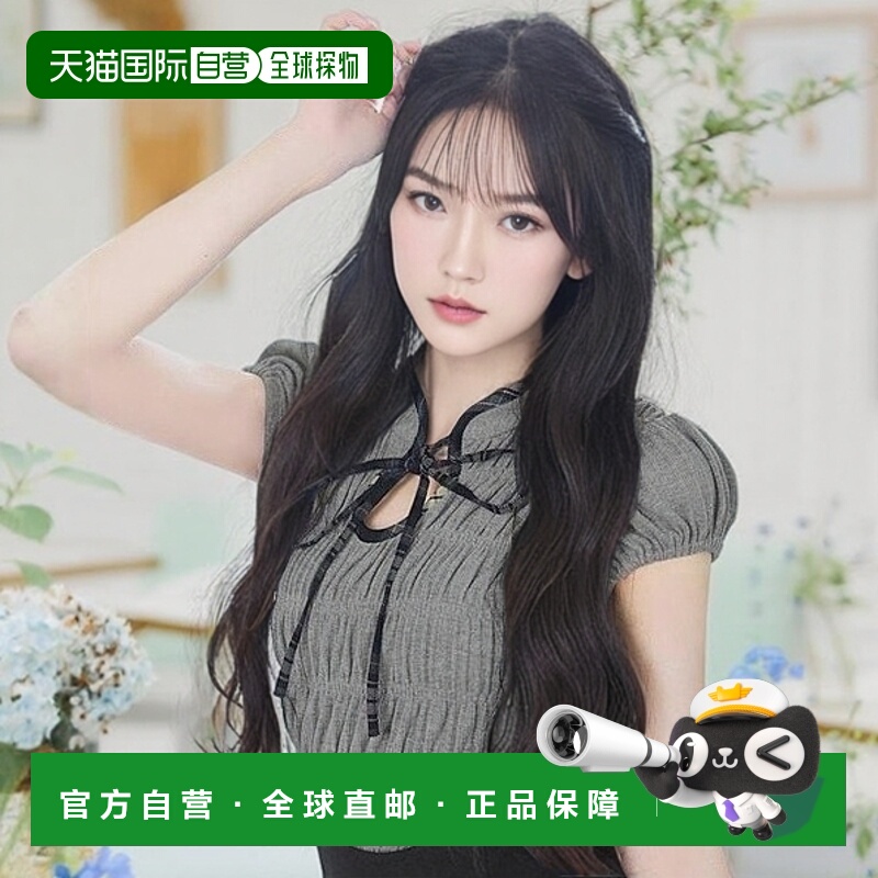 日本直邮日潮 michellmacaron抽绳蝴蝶结上衣品番:SFP0317C