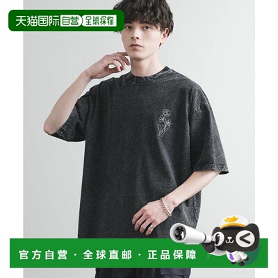 1h可退 日本直邮Rocky Monroe 大号化学洗水短袖T恤独特