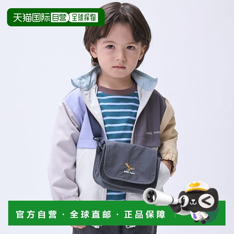 日本直邮NARUMIYA petit main 配色女式上衣外套牛仔夹克防风