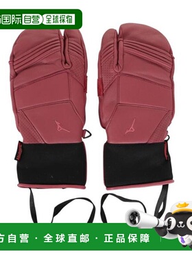 日本直邮MIZUNO 滑雪手套 LEATHER 3FIN GLOVES Z2JYB50265 男女