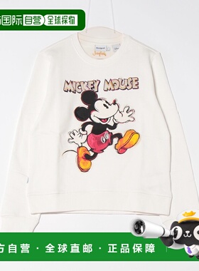 1h可退 日本直邮Desigual 德诗高 女士米奇图案长袖卫衣 25SWSK45