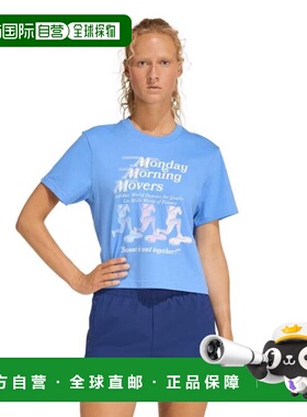 日本直邮adidas Les Mills 穆沃兹图形T恤 [SU035KE7816] 女士款