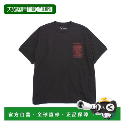 日本直邮F/CE 可回收 FCE 噪音印花 T恤