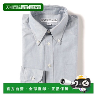 1h可退 日本直邮INDIVIDUALIZED SHIRTS 男士复古牛津衬衫 381113