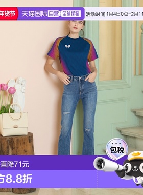 日本直邮蝴蝶 Genora T恤 乒乓球 短袖T恤 47240-178夏季新款