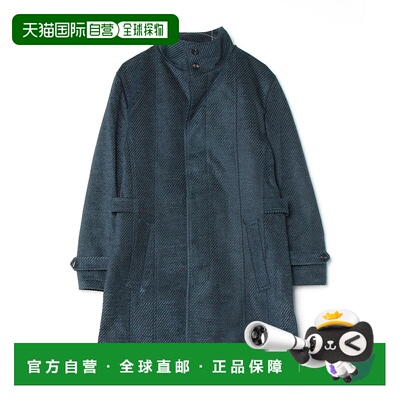 1h可退 日本直邮ZERO by TORNADO MART 男士小立领斜纹风衣 20019