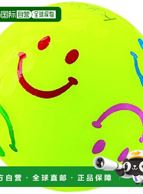 【日本直邮】Kasco高尔夫球荧光绿色笑脸徽标实用活力耐用运动