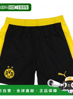 日本直邮PUMA 多特蒙德足球短裤复刻版 [780127] 黑色 运动短裤