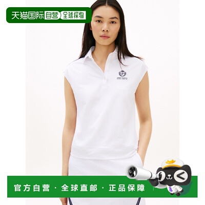 日本直邮tommy hilfiger 圆摆法式短袖Polo衫