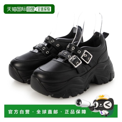 日本直邮LoveHunter 轻便厚底双带运动鞋 / 2233（全黑）