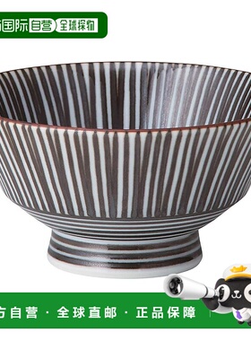 【日本直邮】西海陶饭碗青花 S 波佐见烧末广碗薄德佐图案 18163