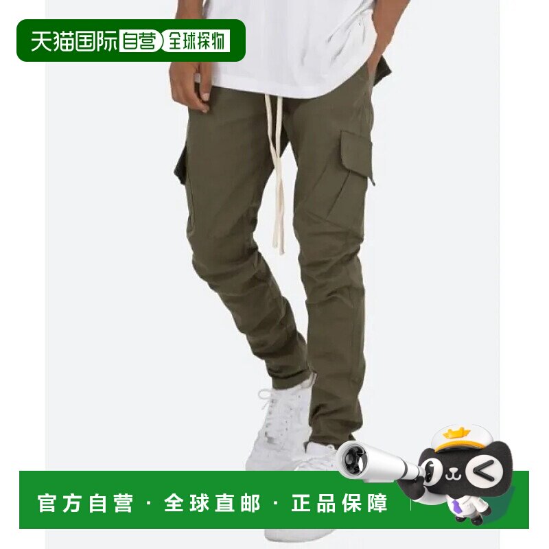 1h可退 日本直邮mnml男女同款休闲风格修身工装裤 CARGO DRAWCORD
