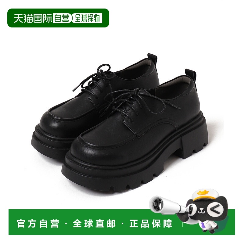 1h可退 日本直邮WEGO 女士春夏款厚底系带鞋 WE25SS02SG0005女鞋