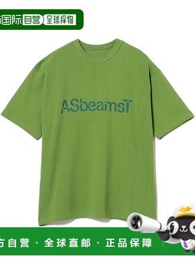 1h可退 日本直邮ACTUAL SOURCE × BEAMS T 男士宽松重磅纯棉印花