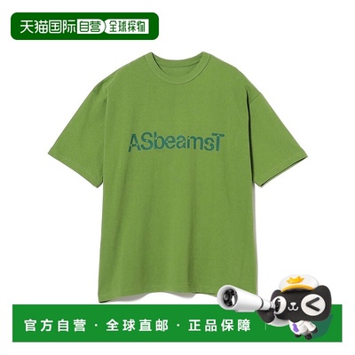 1h可退 日本直邮ACTUAL SOURCE × BEAMS T 男士宽松重磅纯棉印花