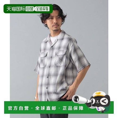 1h可退 日本直邮PENDLETON 男士格纹开领衬衫 24010033964新款