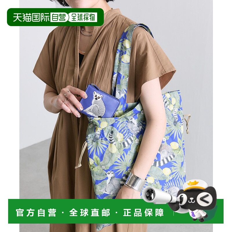 1h可退 日本直邮sampo×ear 女士 动物主题 可爱刺绣 两用托特包