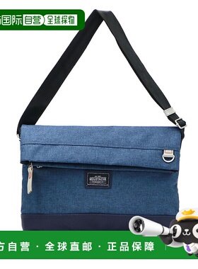 日本直邮MOUSTACHE包MUSTACHE单肩包轻便男女VUV横向A4薄角撑VUV-