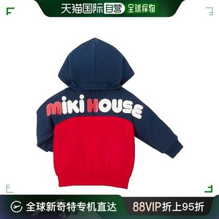 3729 紅 连帽外套 日本直邮 130cm MIKIHOUSE 491