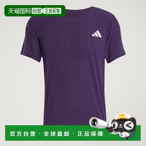 日本直邮Adidas/阿迪达斯纯色舒适时尚百搭短袖T恤男款 JV7171