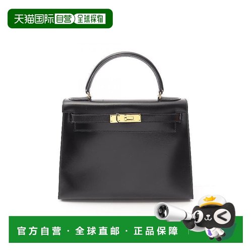 1h可退 日本直邮中古Hermes爱马仕女包B级9新Kelly28凯利28牛皮手