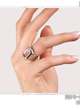 日本直邮FURLA 八角环 10 号不锈钢 FJ0301RT0 银色 粉色 配件