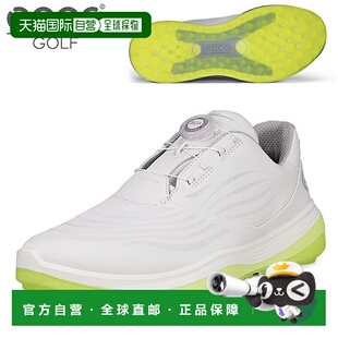 日本直邮ECCO LT1 BOA 男士防水无钉高尔夫球鞋2024 款“132274 (