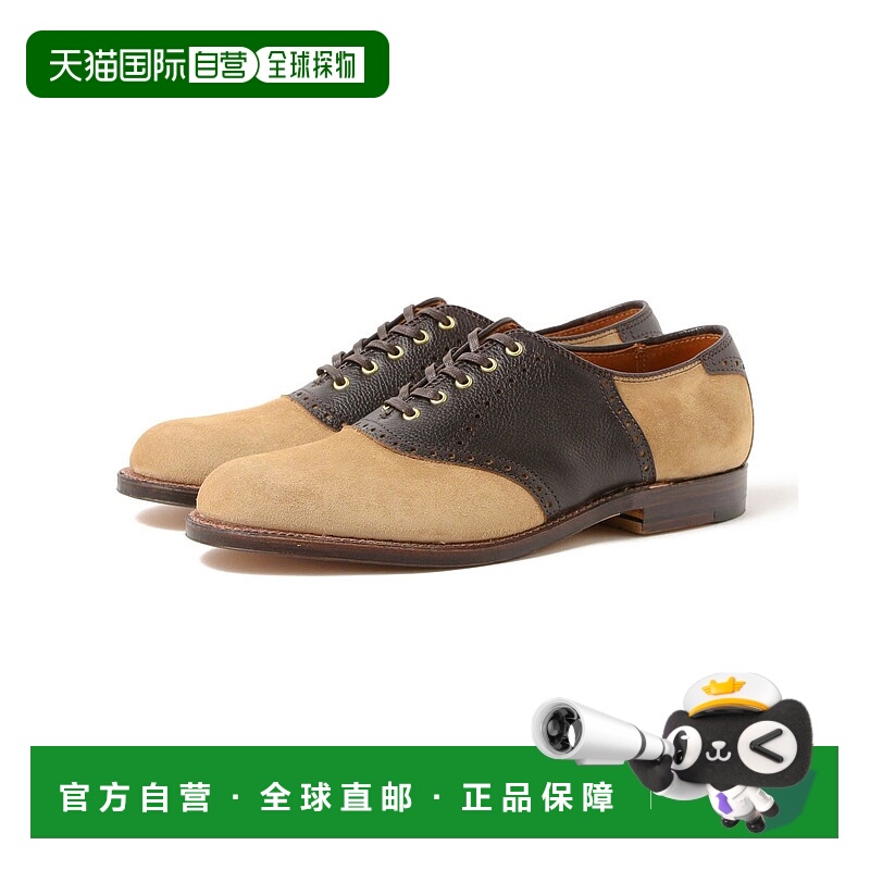 1h可退 日本直邮ALDEN × BEAMS PLUS 男士 鞍型绒面革鞋 3832004