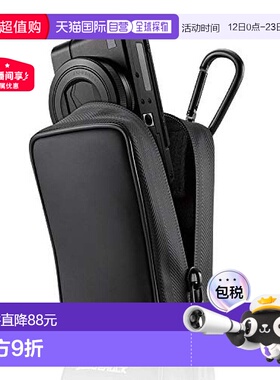 【日本直邮】宜丽客ZEROSHOCK系列腰挂式数码相机包 M号 黑色