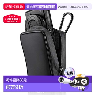【日本直邮】宜丽客ZEROSHOCK系列腰挂式数码相机包 M号 黑色