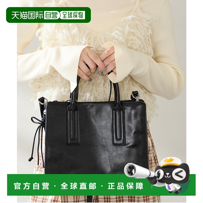 1h可退 日本直邮ORiental TRaffic 女装 链条装饰大容量波士顿包