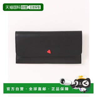 日本直邮LANVIN 心形镂空长钱包 卡尔拉女式 48440 Bleu 1h可退