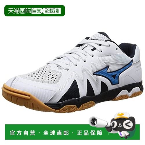 【日本直邮】Mizuno 乒乓球鞋 Wave Medal RISE 25.5 cm 2E白/蓝/