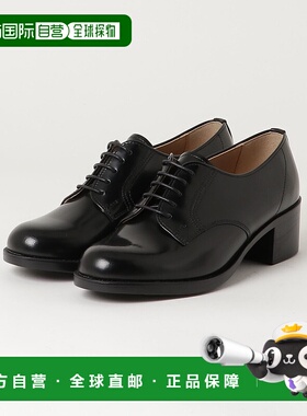 1h可退 日本直邮HARUTA 女士 玛妮式系带浅口鞋 黑色 470 6303800