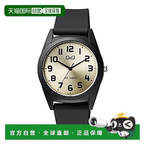 【日本直邮】西铁城Q&Q 手表 男款 设计简洁高度防水黑色VS22J010