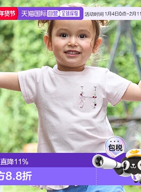 日本直邮Petit Main 字母T恤