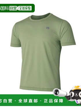1h可退 日本直邮finetrack 男士春夏四功能速干T恤 灰色 S 男士 F