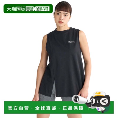 日本直邮ROXY DURABLE HEART 女士短袖T恤 25SPRSL251533 黑色