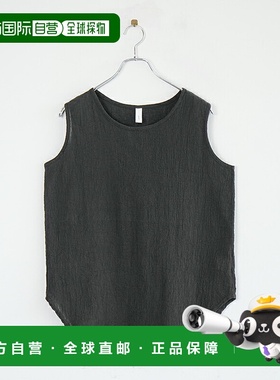 日本直邮prit 40/1 绉 Rocky Bal 圆下摆无袖背心[P92514]