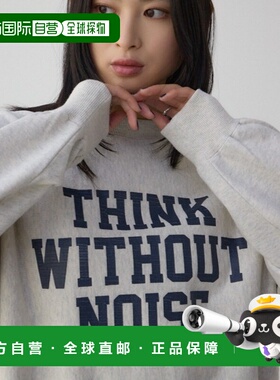 1h可退 日本直邮AZUL BY MOUSSY 女装 宽松版型 半拉链 圆领罗纹