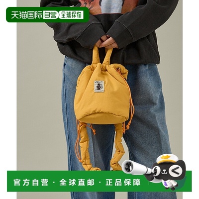 1h可退 日本直邮COBMASTER 男女同款 中棉填充 圆底抽绳单肩包 休