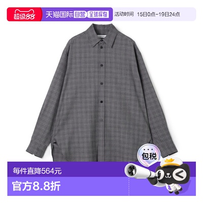 日本直邮Edition 女装 Super120's可机洗羊毛休闲衬衫 3401610100