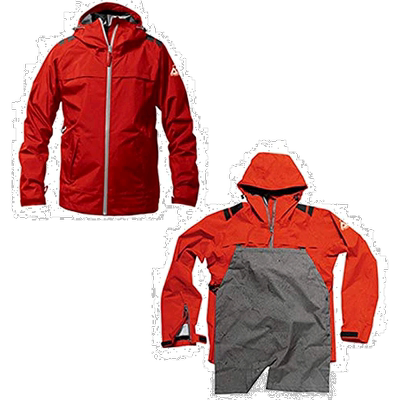 【日本直邮】Yamazen山善农业用雨衣 带围裙 S码 深红色 AGJ-2000