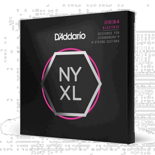 【日本直邮】达达里奥电吉他弦NYXL strandberg0.009-.084 NYXL09