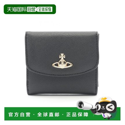 日本直邮中古Vivienne Westwood薇薇安女S级99新wallet钱包牛皮短