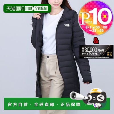 日本直邮THE NORTH FACE 女士羽绒服羽绒夹克 W BELLEVIEW 弹力羽
