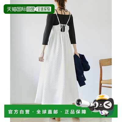 1h可退 日本直邮MAJESTIC LEGON 女士背部开放设计吊带连衣裙 春