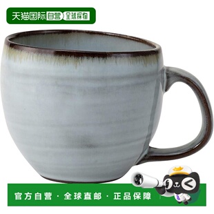 【日本直邮】波佐見焼 马克杯 容量约340ml 栗皮 灰色 25245陶瓷