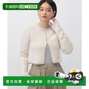 1h可退 日本直邮apart by lowrys 女士短款狐狸绒羊绒开衫 115493